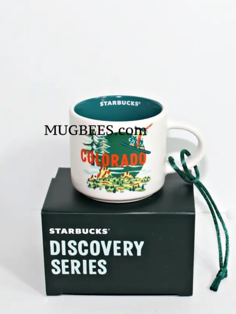 Starbucks Discovery Series Ornament Colorado Ceramic Demi Cup 2 oz